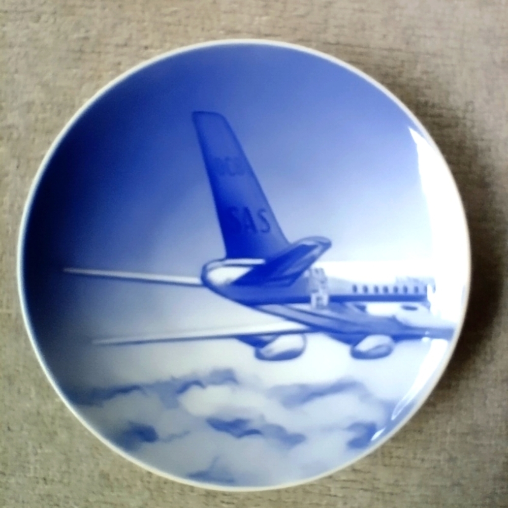 Vintage Scandinavian Airline Mini Plate